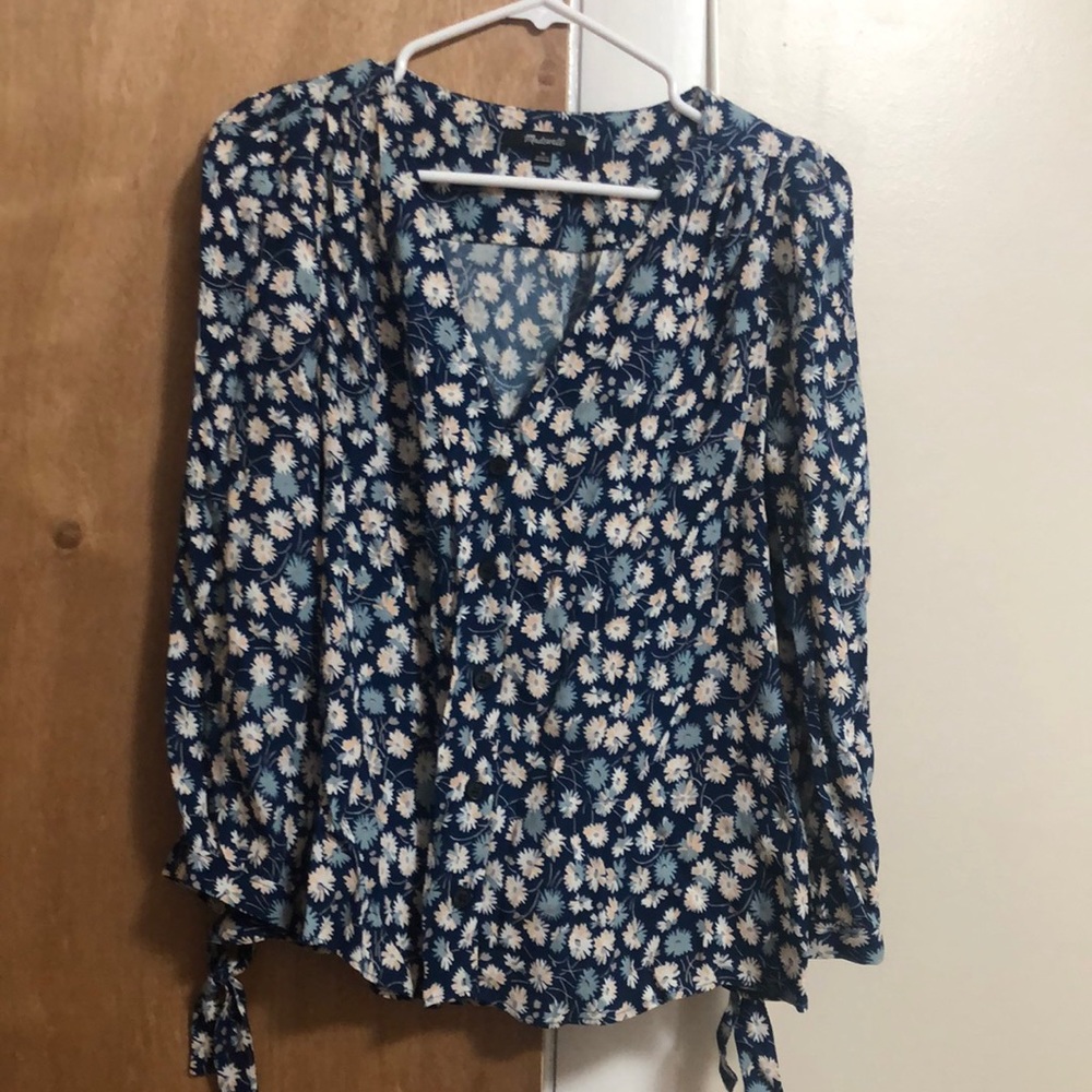 Madewell floral top